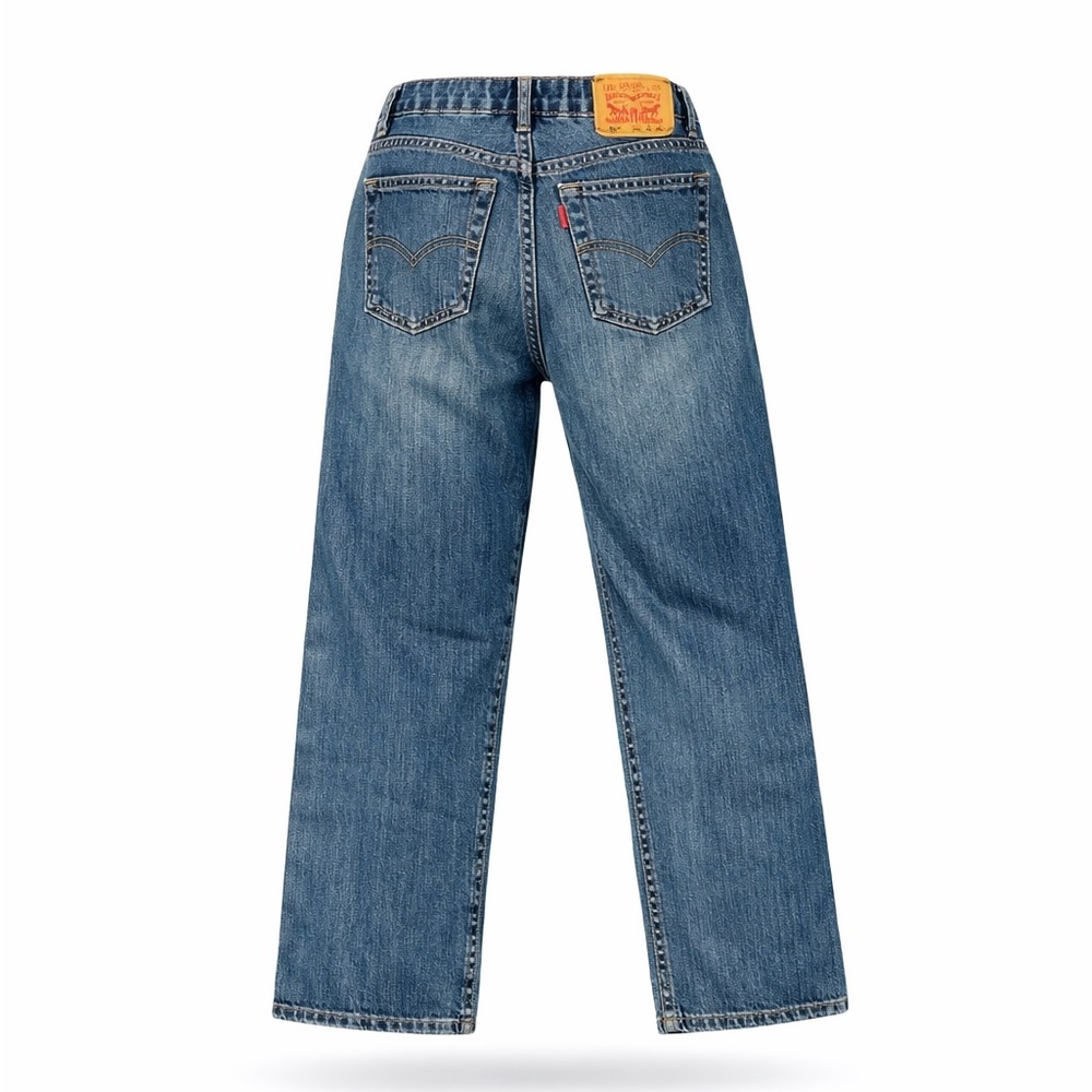 Levi's Boys 505 Relaxed Fit Jeans Size 12 26x26 Regular Denim​​